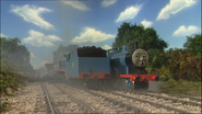 Gordon hits the pipes and derails