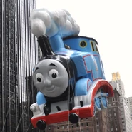 Thomas balloon as part of the 2014 Macy's Thanksgiving Parade