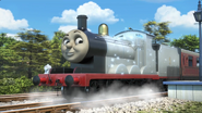 James painted silver (An Engine of Many Colours)