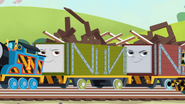 The trucks with construction liveries