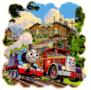 A Horrid Lorry in front of the Steamworks