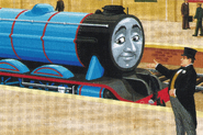 Gordon and Sir Topham Hatt at the station