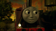 Rosie with a headlamp