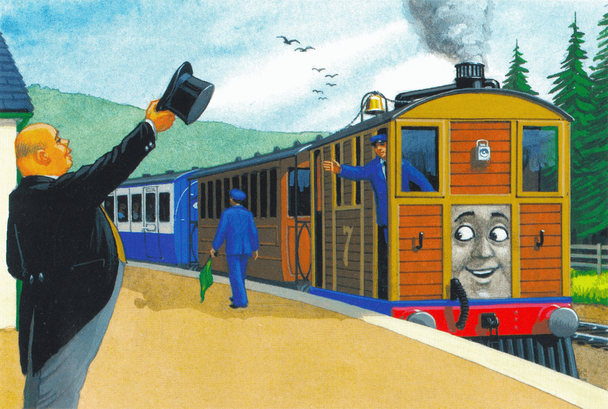 Thomas the Trainz Engine Ep 39: Toby's Vintage Train 