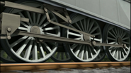 Spencer's driving wheels in CGI