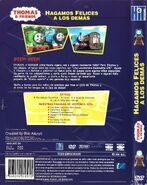 Latin American back cover and spine