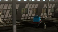 (Note: Thomas is derailed on the turntable)