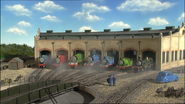 Tidmouth Sheds in the ninth series