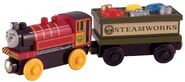 Wooden Railway Victor and the Engine Car Repair