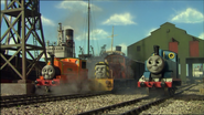 Billy with Thomas and Salty