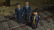 Sir Topham Hatt dresses as a wizard