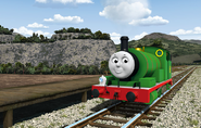 Percy at the halt