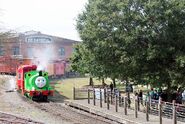 Percy at the North Carolina Transportation Museum in Spencer, NC