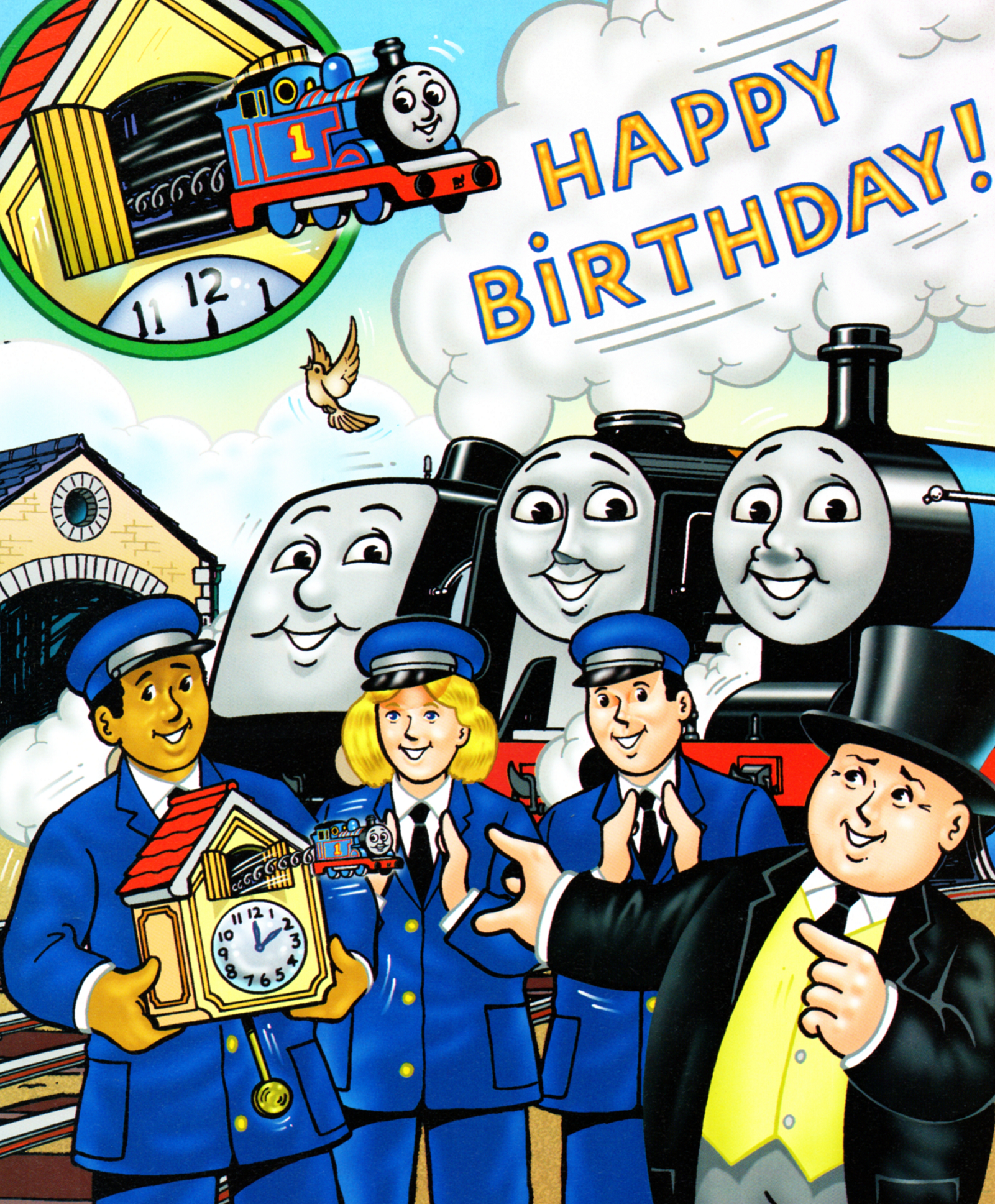 The Engine Clock Thomas The Tank Engine Wikia Fandom The Engine Clock Thomas The Tank Engine Wikia Fandom