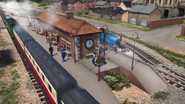 Flying Scotsman with Thomas and Sir Topham Hatt at The Second Mainland Station