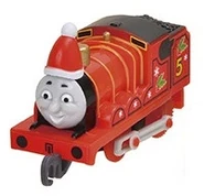 Tomyarts Capsule Plarail Ōigawa Railway Christmas Running James