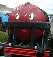 Six-wheeled milk tanker at a Days Out with Thomas event