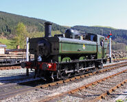 A GWR 6400 class, which Duck is incorrectly illustrated as throughout the book