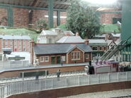 A small scale figurine of The Duchess of Boxford at Drayton Manor