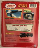 2002 VHS with Wooden Railway Douglas back cover