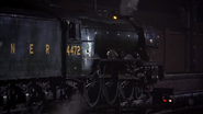 Flying Scotsman at the station in "102 Dalmatians"