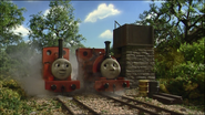 (Note: Rheneas is wearing Skarloey's happy face)