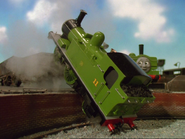 Oliver in a turntable well