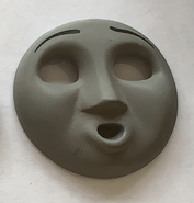 Sir Handel's large scale shocked face on display in 2019