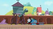 The water tower at Tidmouth Sheds