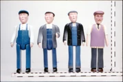 Third series photo reference of the figures used for some signalmen