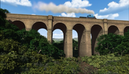 The viaduct in full CGI