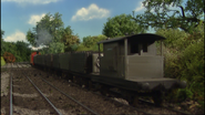 A brake van in the eighth series