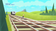 The original version of the junction in a storyboard