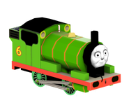 Percy's in-game model