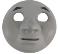 Stepney's neutral face as up for auction on Prop Store in 2025