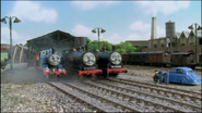 Thomas and the Scottish twins