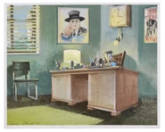 Concept art for Sir Topham Hatt's Office