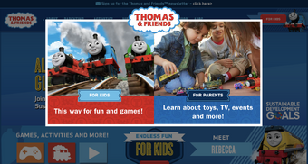 thomas & friends website