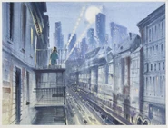 Concept art for the Big City