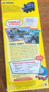 VHS with Wooden Railway Sir Handel back cover