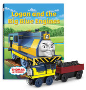 Logan and the Big Blue Engines Book Pack