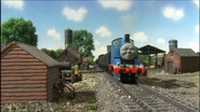 Thomas with his new wincing face that only appeared between the seventh series and The Great Discovery. (2003-2008)