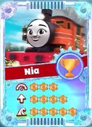 Nia's Racing Card (AEG!) (Diamond)