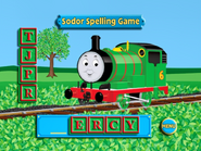 Percy in Sodor Spelling Game