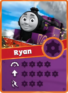Ryan's racing card