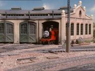 James in Tidmouth Sheds