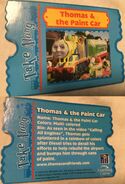 TakeAlongcard Thomas&thePaintCar