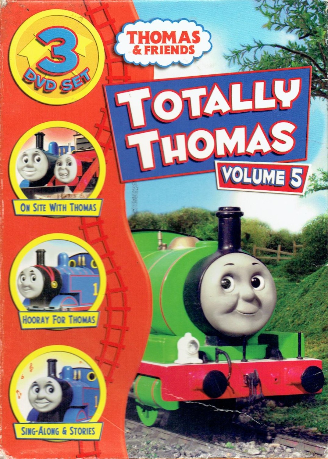 thomas and friends on site with thomas