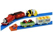 Plarail James and Honeybee Wagons Set