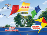 Latin American DVD Language Selection menu